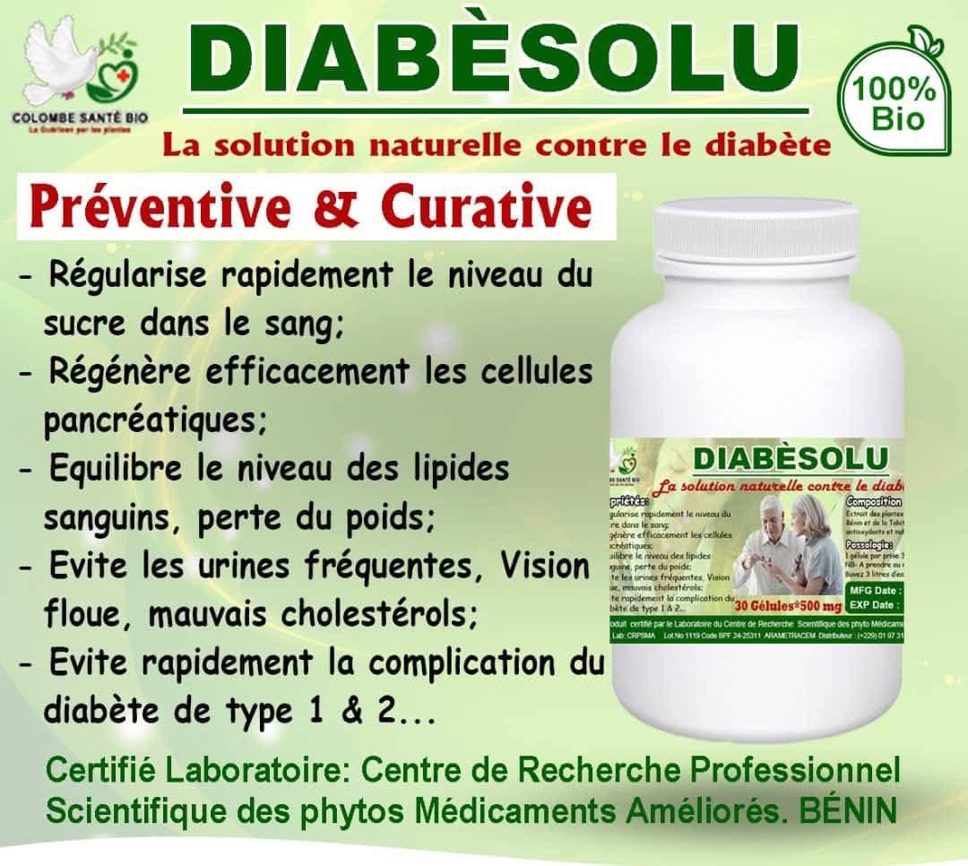 DIABÈSOLU – La solution naturelle contre le diabète