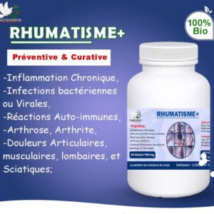 RHUMATISME+ – Préventive & Curative (100% Bio)
